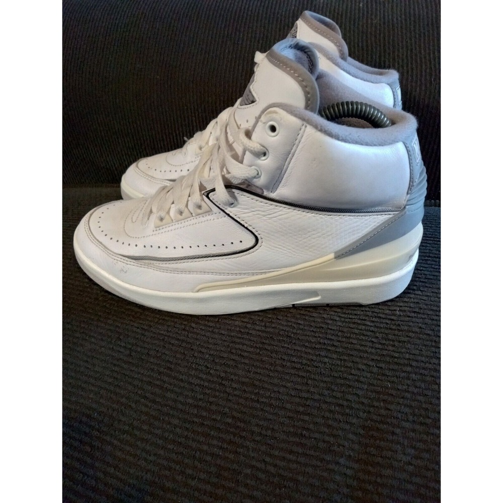 Nike Shoes Youth 6.5Y W8 Air Jordan Retro 2 Cement Grey‎ White DQ8562-100